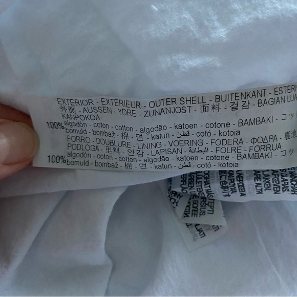 NWOT💥Zara white 💯%cotton maxi dress, embroidered, size small, - Picture 5 of 5